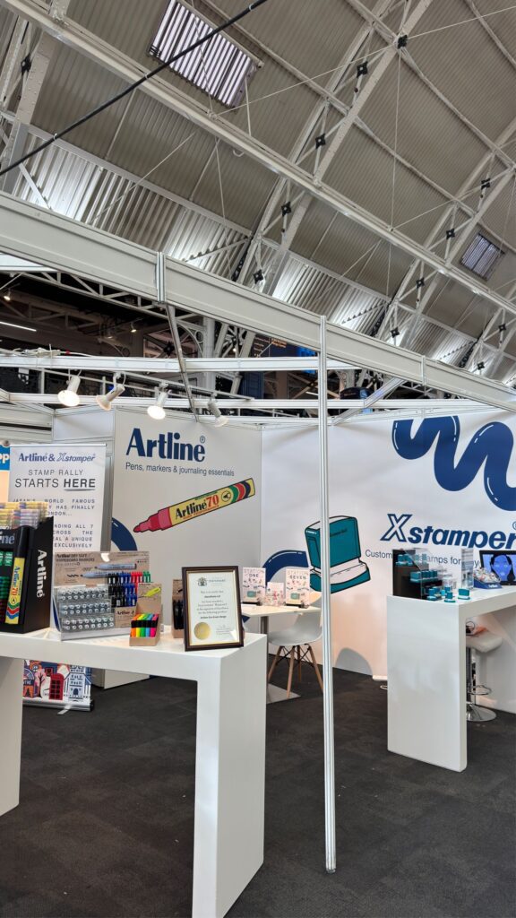 Artline & Xstamper booth M514 at London Stationery Show 2026