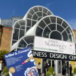 Artline & Xstamper show guide directed customers to M514 at London Stationery Show as soon as they walked through the door