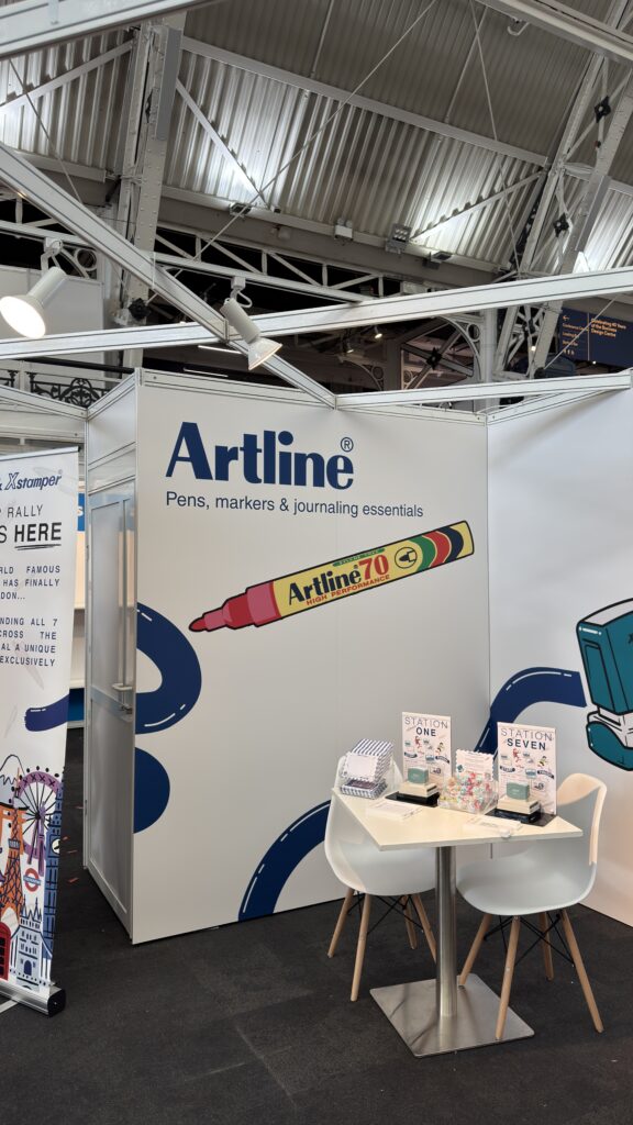 Artline & Xstamper booth M514 at London Stationery Show 2026