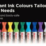 all 13 colours of the industrail non-press Marker